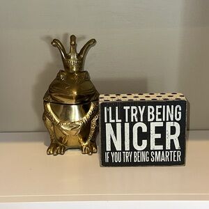 Primitives by Kathy Philips Box Sign